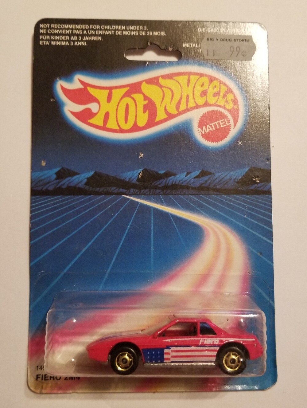 Fiero 2M4 Hot Wheel Toy Car New